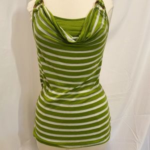 Green Stripe Tank